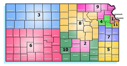 Kansas Regional Map